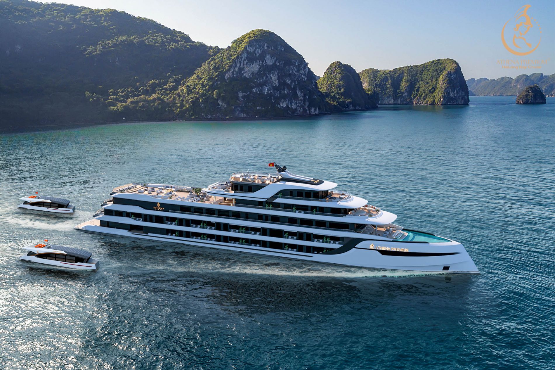 Du thuyền 6*  Athena Premium Hạ Long